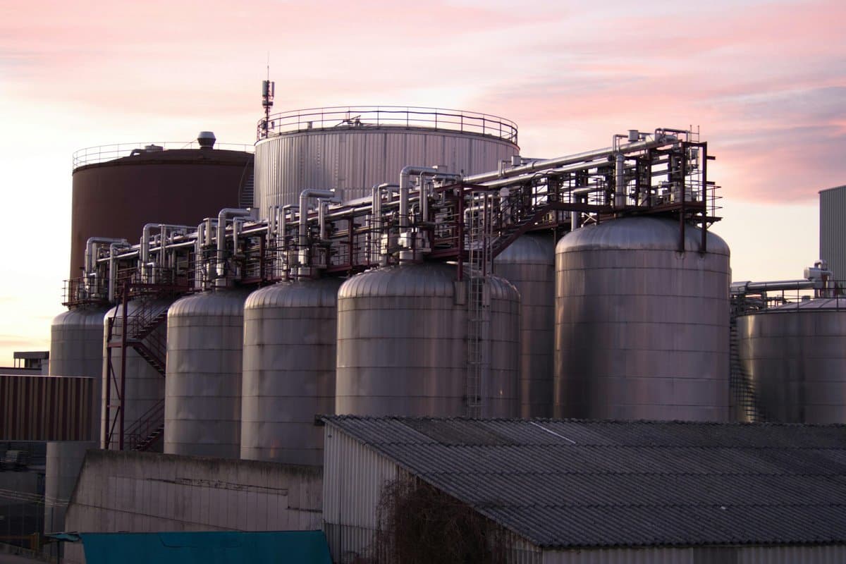 Mechanical static pressure vessel engineering drawing